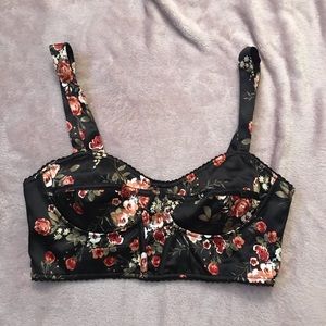 Floral bra